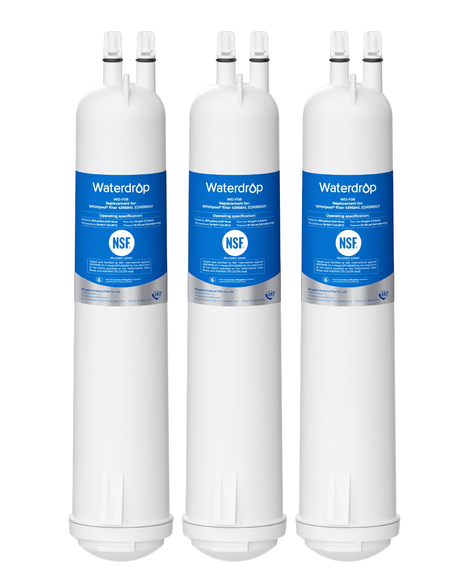 Amazon.com: Waterdrop EDR3RXD1 Replacement for Everydrop® Filter 3